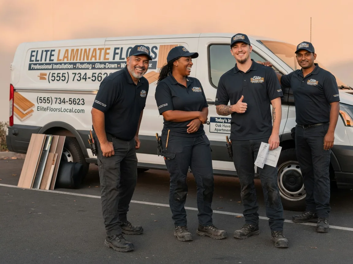 Laminate flooring installation company in Kipton, OH